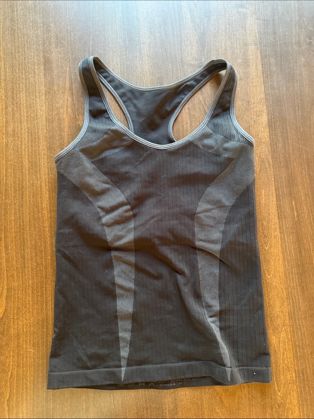Brooks Black Racerback Tank Top